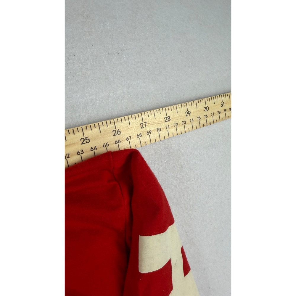 Hustle Gang American Hustle Long Sleeve Graphic T Shirt Red 5XL Streetwear - Picture 5 of 7